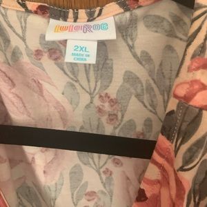 Luluroe Michelle wrap dress size 2x